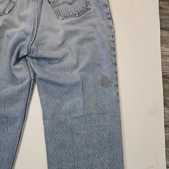 Vintage 80s Levis 501 Faded Jeans 32x32 Made USA - Picture 6 of 7